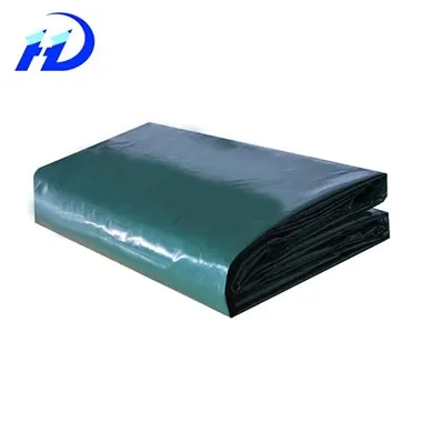 Green Truck Tarpaulin Made Of PVC