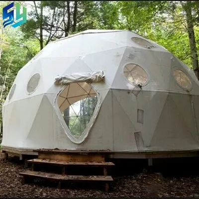 Camping Waterproof And Weather-resistant PVC Dome Tent